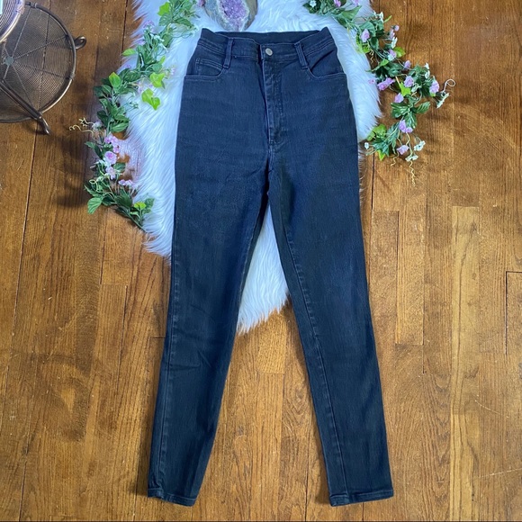 stretchy denim pants